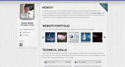 Desktop Screenshot of bateswebdesign.com